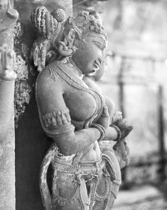Framed Print : s tone sculpture at Khajuraho, Madhya Prades h, India 1940's Framed Print : s tone sculpture at Khajuraho, Madhya Prades h, India 1940's