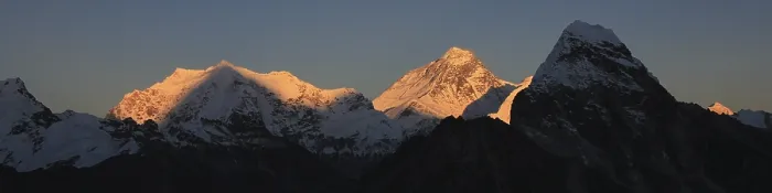 Framed Print : Sagarmatha, Mount Everest at sunset, Nepal, Asia