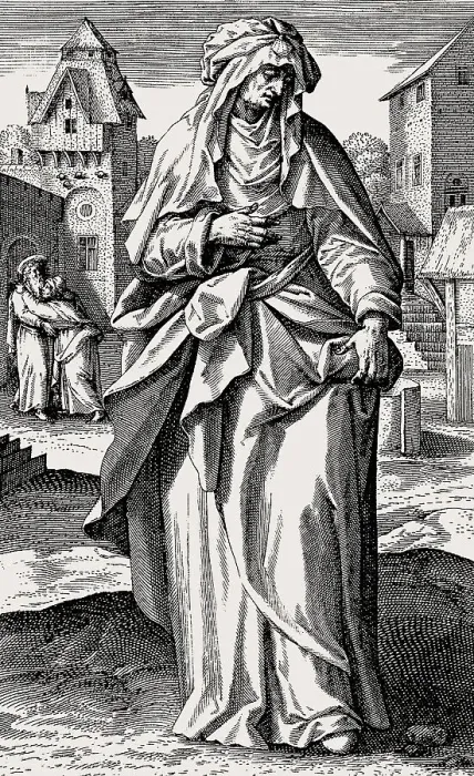 Framed Print : Saint Anne, mother of Virgin Mary