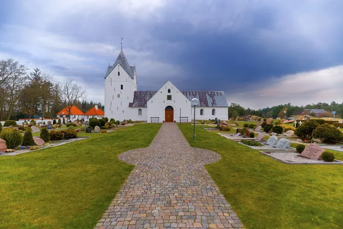 Framed Print : Saint Clement's Church on the island of Roemoe