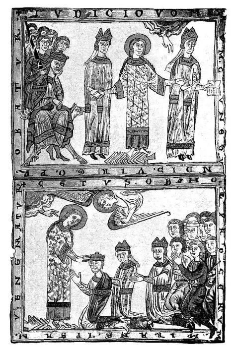 Framed Print : Saint Cunegonde of Luxembourg, 975 Framed Print : Saint Cunegonde of Luxembourg, 975