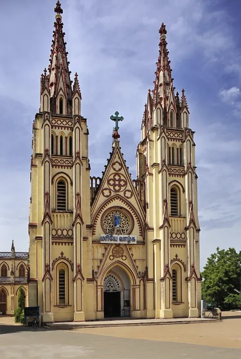 Framed Print : Saint mary church, Madurai, Tamil Nadu, India