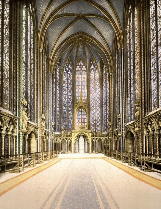 Framed Print : Sainte-Chapelle, Holy Chapel