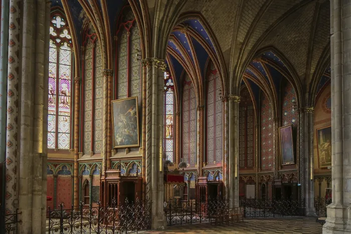 Framed Print : Sainte-Croix d'Orleans Cathedral in Gothic style