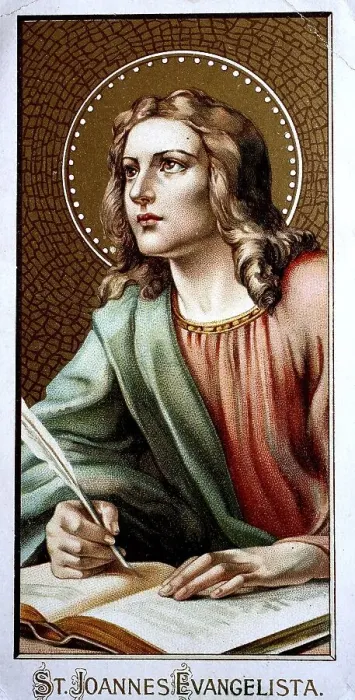Framed Print : Saint's picture, St John the Evangelist Framed Print : Saint's picture, St John the Evangelist