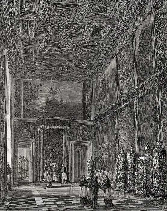 Framed Print : Sala Regia, Apostolic Palace, Vatican City