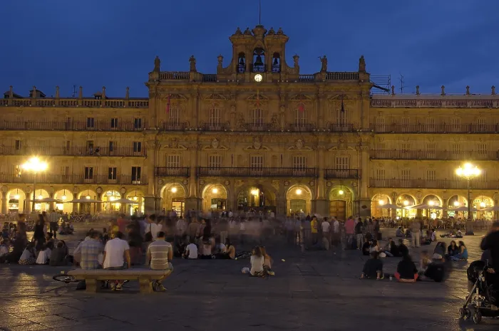 Framed Print : Salamanca, Main Square, Plaza Mayor