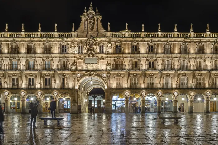 Framed Print : SALAMANCA, SPAIN - NOVEMBER 29