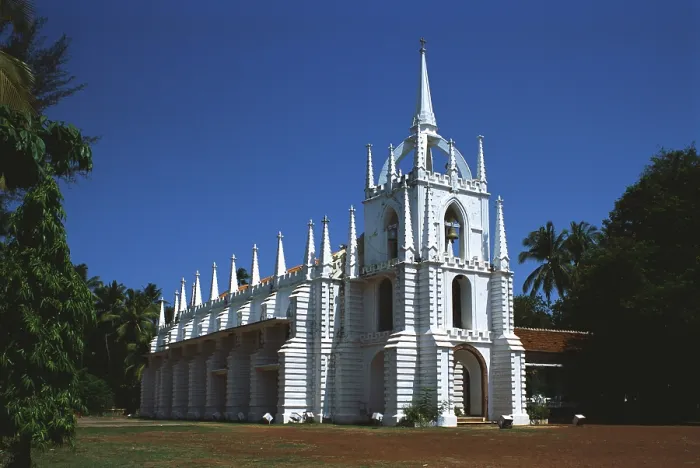Framed Print : Saligao cathedral, Goa, India