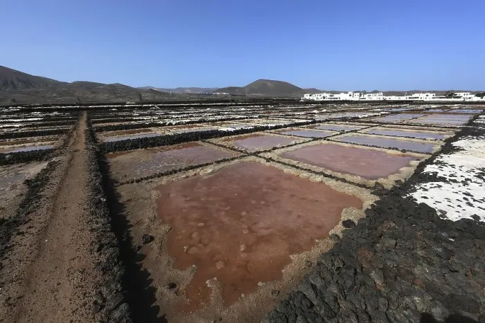 Framed Print : Salt mining at Salina Los Cocoteros