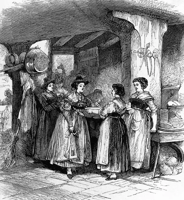Framed Print : Salting of a soup, farmer's wedding in Lenggries Framed Print : Salting of a soup, farmer's wedding in Lenggries
