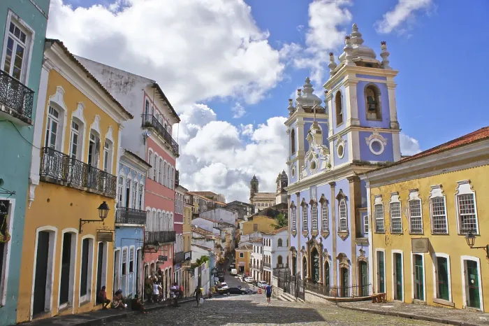 Framed Print : Salvador de Bahia, Brazil, South America