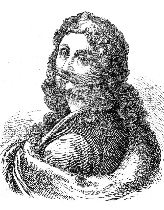 Framed Print : Salvator Rosa, 22 July 1615, 15 March 1673