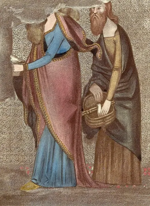 Framed Print : Sample of painting from St Stephen's Chapel
