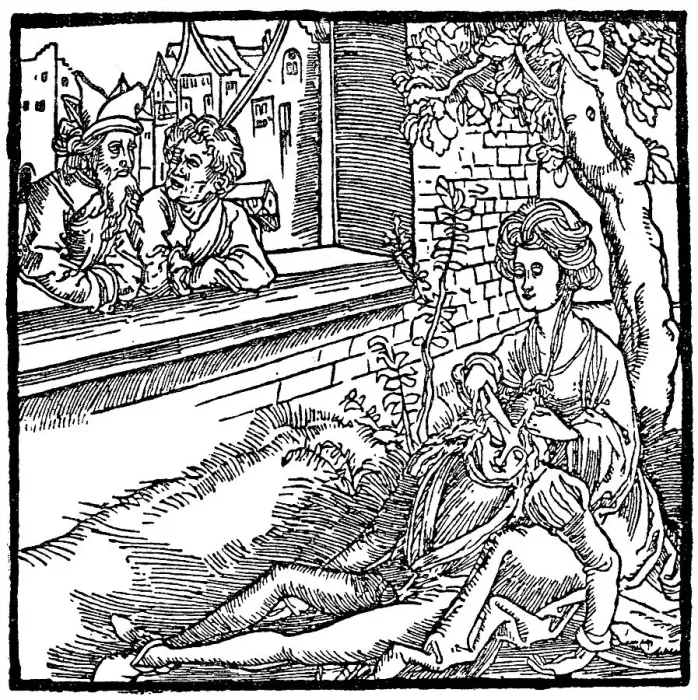 Framed Print : Samson and Delilah, From the Knight of the Turn Framed Print : Samson and Delilah, From the Knight of the Turn