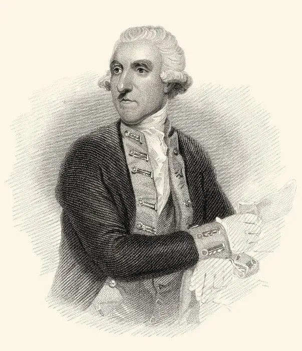 Framed Print : Samuel Hood, 1. Viscount Hood, 1724-1816