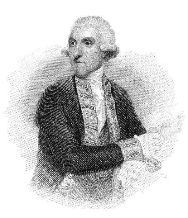 Framed Print : Samuel Hood, 1. Viscount Hood, 1724-1816
