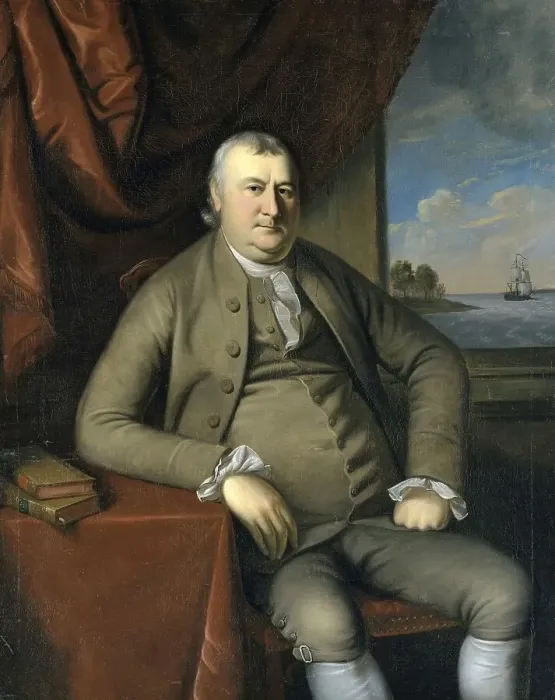 Framed Print : Samuel Mifflin (1724-1781), a wealthy Philadelphia businessman