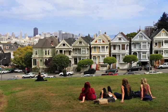 Framed Print : San Francisco, CA, USA - September 12