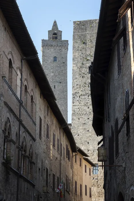 Framed Print : San Gimignano, also known as Medieval Manhattan