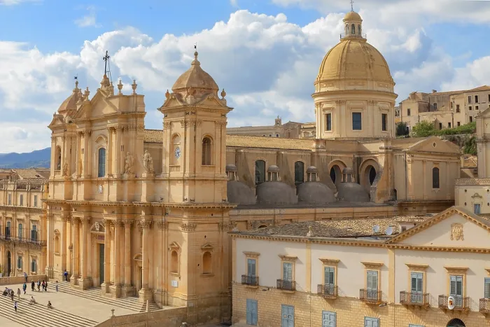 Framed Print : San Nicolo Cathedral, Noto