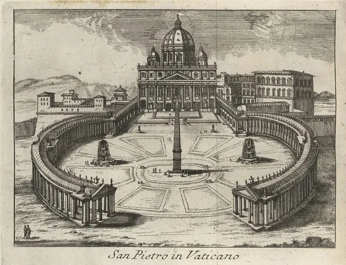 Framed Print : San Pietro in Vaticano, St. Peter's Basilica