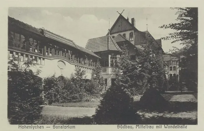 Framed Print : Sanatorium in Hohenlychen, district of Uckermark in the north of Brandenburg