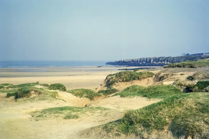 Framed Print : Sand dunes and beach, Traeth Lligwy, Anglesey, North Wales, Wales, Great Britain 1966