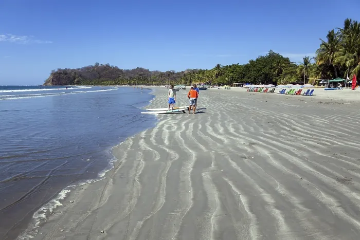 Framed Print : Sandy beach in Samara, Playa Samara Framed Print : Sandy beach in Samara, Playa Samara