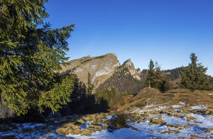 Framed Print : Sankt Wolfgang, Vormaueralm with Schafberg