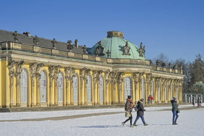 Framed Print : Sanssouci Palace, Potsdam, Brandenburg, Germany