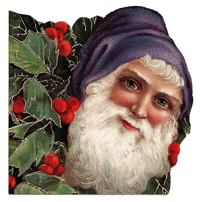 Framed Print : Santa Claus, historical illustration Framed Print : Santa Claus, historical illustration