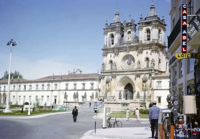 Framed Print : Santa Maria de Alcobaca catholic monastery and church, Alcobaca, Oeste, Portugal, Europe 1965, Europe Framed Print : Santa Maria de Alcobaca catholic monastery and church, Alcobaca, Oeste, Portugal, Europe 1965, Europe