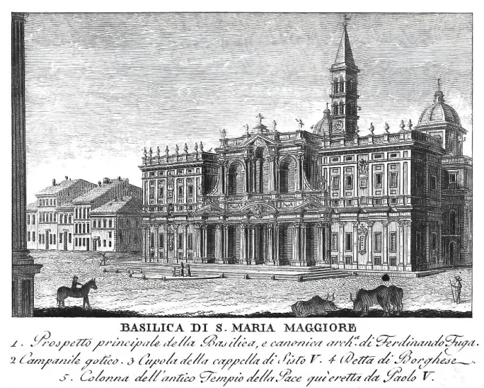 Framed Print : Santa Maria Maggiore, Basilica Sanctae Mariae Maioris
