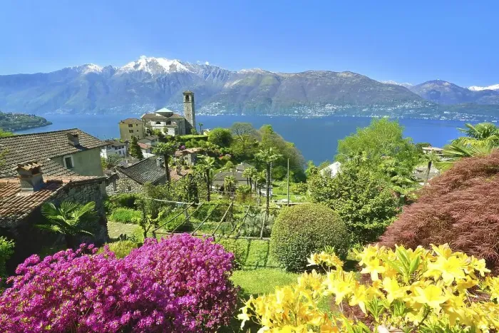 Framed Print : Sant'Abbondio on Lake Maggiore Framed Print : Sant'Abbondio on Lake Maggiore