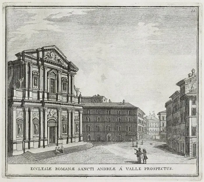 Framed Print : Sant'Andrea della Valle, Sancti Andreae Apostoli de Valle Framed Print : Sant'Andrea della Valle, Sancti Andreae Apostoli de Valle
