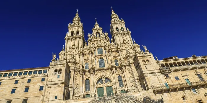 Framed Print : Santiago de Compostela Cathedral