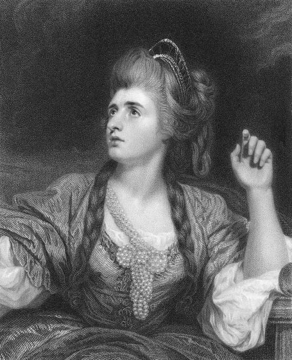 Framed Print : Sarah Siddons, 1755 - 1831, Welsh actress Framed Print : Sarah Siddons, 1755 - 1831, Welsh actress