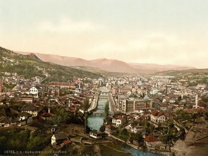 Framed Print : Sarajevo, Sarajevo, Bosnia, c. 1890