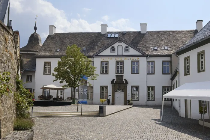Framed Print : Sauerland Museum, Old Town, Arnsberg