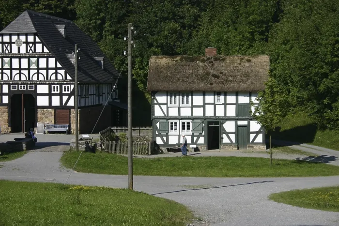 Framed Print : Sauerland village