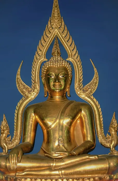 Framed Print : Scanned slide of a historical colour photograph of a gilded Buddha in a pagoda in Vietnam Framed Print : Scanned slide of a historical colour photograph of a gilded Buddha in a pagoda in Vietnam