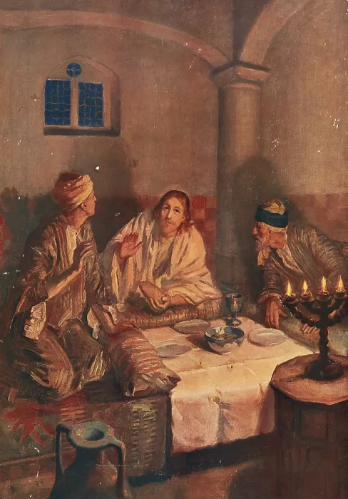 Framed Print : Scene from the biblical story, On the Day of Jesus Resurrection