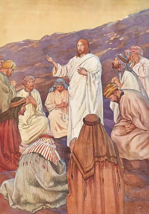 Framed Print : Scene from the biblical story, The Mission Framed Print : Scene from the biblical story, The Mission