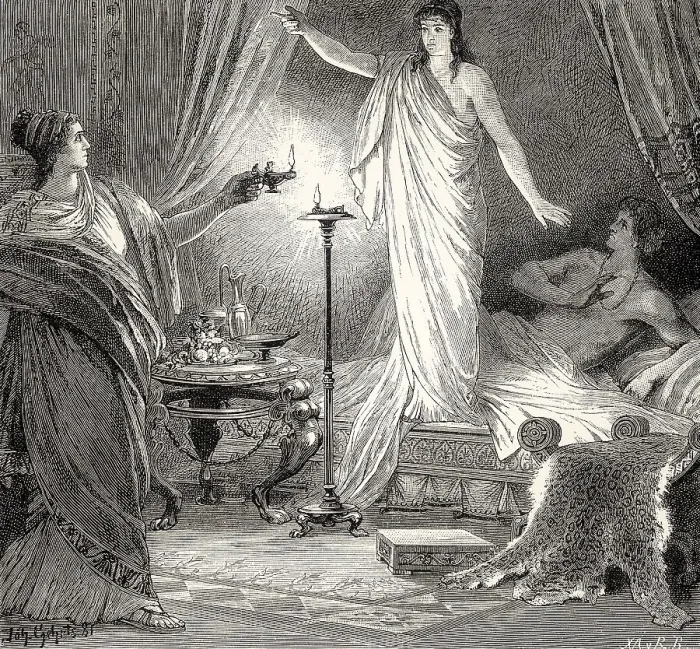 Framed Print : Scene from THE BRIDE OF CORINTH