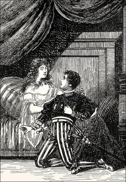Framed Print : Scene from Goetz von Berlichingen Framed Print : Scene from Goetz von Berlichingen