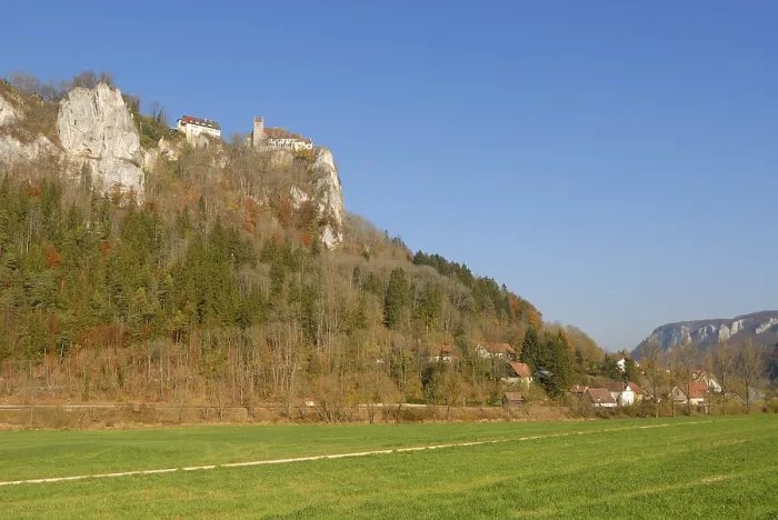 Framed Print : A scenery in the danube valley - Baden Wuerttemberg Framed Print : A scenery in the danube valley - Baden Wuerttemberg