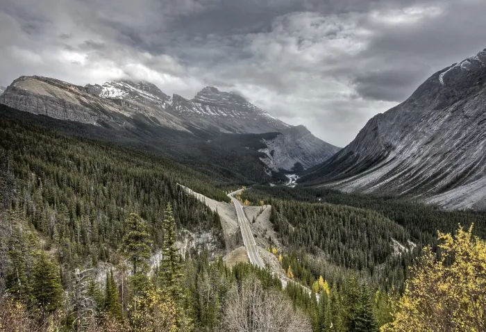 Framed Print : Scenic View Rocky mountains Alberta Canada Jasper Highway Framed Print : Scenic View Rocky mountains Alberta Canada Jasper Highway