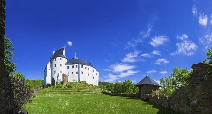Framed Print : Scharfenstein Castle Framed Print : Scharfenstein Castle