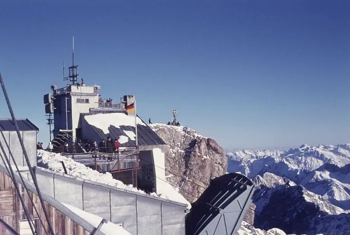 Framed Print : Schneefernerhaus, Zugspitze, Upper Bavaria